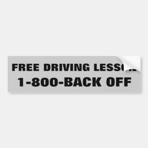 Adesivo Para Carro Lição de condução