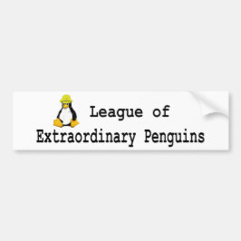 Adesivo Para Carro Liga dos Pinguins Extraordinários 2