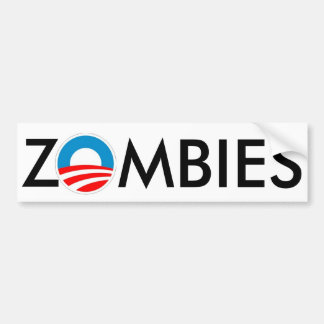 Adesivo Para Carro Limo de Obama dos ZOMBIS 4
