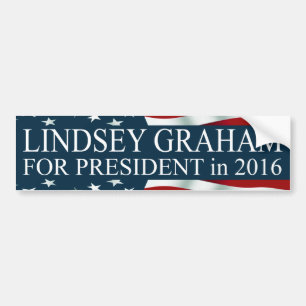 Adesivo Para Carro Lindsey Graham para Presidente em 2016