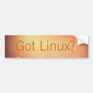 Adesivo Para Carro Linux obtido? - Autocolante no vidro traseiro