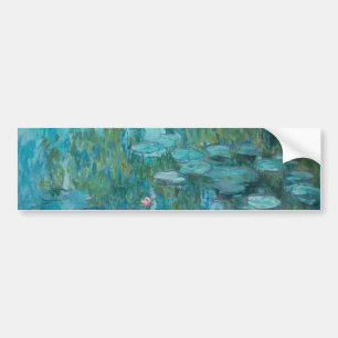 Adesivo Para Carro Lírios de água (por Claude Monet, 1915)