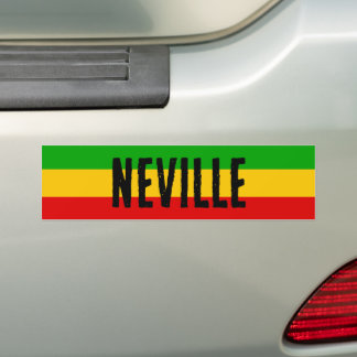Adesivo Para Carro Listras Personalizadas Coloridas da Bandeira Rasta