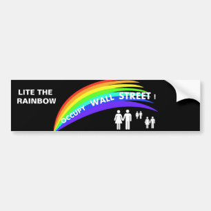 ADESIVO PARA CARRO LITE A RUA DA PAREDE DE OCCUPY!