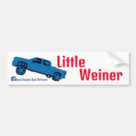 Adesivo Para Carro Little Weiner Squatty