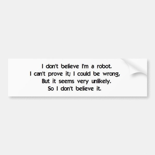 Adesivo Para Carro Lógica do robô (Frente)