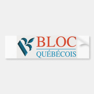 Adesivo Para Carro Logotipo Bloc Québécois