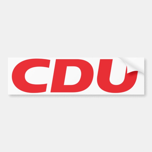 Adesivo Para Carro Logotipo CDU (Frente)