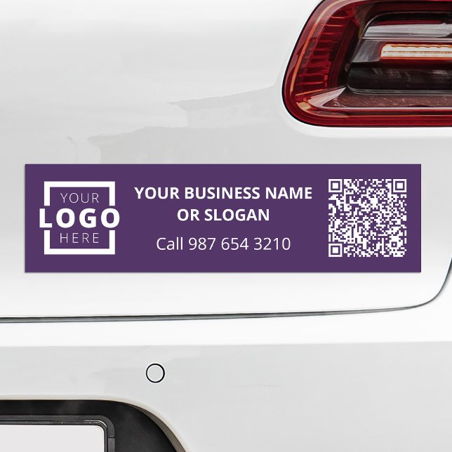 Adesivo Para Carro Logotipo comercial personalizado Código QR Promoci (Criador carregado)