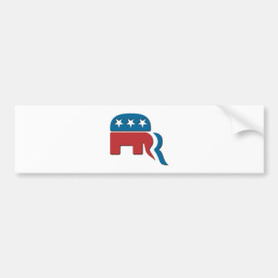 Adesivo Para Carro Logotipo da eleição do Partido Republicano de