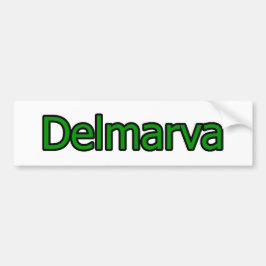 Adesivo Para Carro Logotipo de texto Delmarva