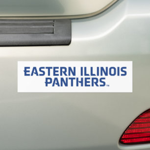 Adesivo Para Carro Logotipo de Texto dos Panteras do Illinois Orienta