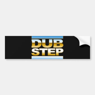 Adesivo Para Carro Logotipo do cromo de DUBSTEP