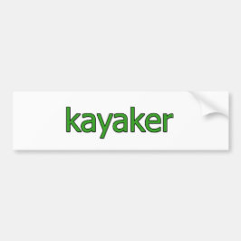 Adesivo Para Carro Logotipo do Kayaker