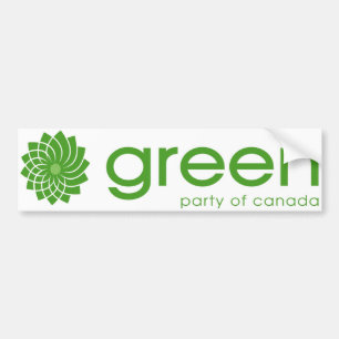 Adesivo Para Carro Logotipo do Partido Verde do Canadá
