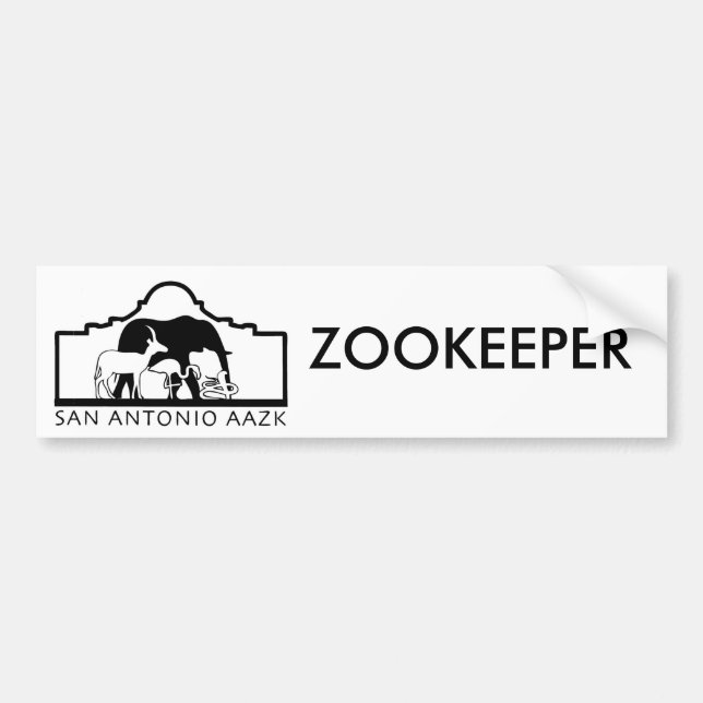 Adesivo Para Carro logotipo do sa, ZOOKEEPER (Frente)