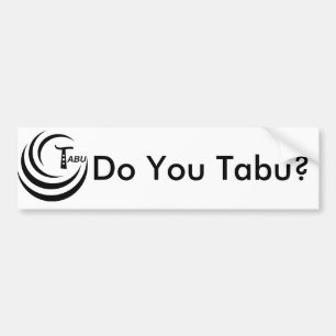 Adesivo Para Carro Logotipo do tabu nenhum GRANDE png do espaço livr
