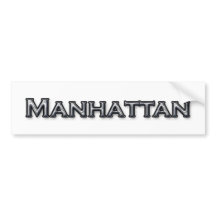 Logotipo do texto de Manhattan NY do revestimento