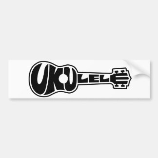 Adesivo Para Carro Logotipo do Ukulele