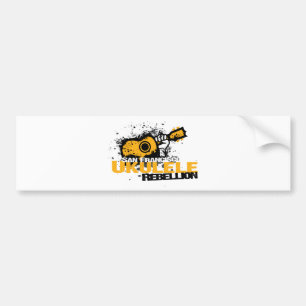 Adesivo Para Carro logotipo do Ukulele do sf