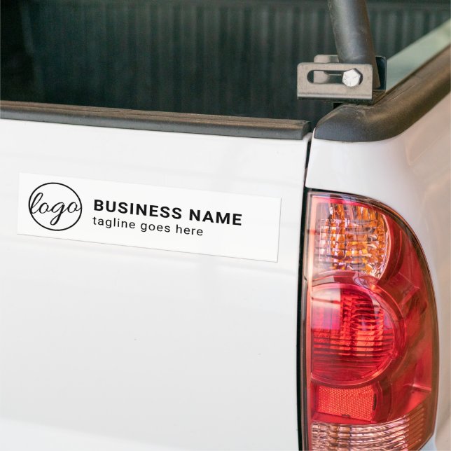 Adesivo Para Carro Logotipo Empresarial Simples Personalizado (No caminhão)