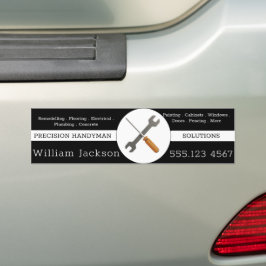 Adesivo Para Carro logotipo personalizado de construção de homem habi