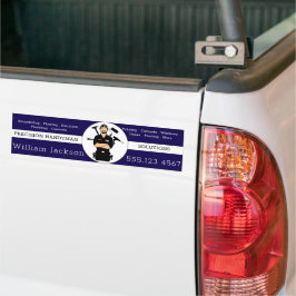 Adesivo Para Carro logotipo personalizado de construção de homem habi