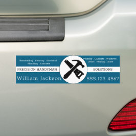 Adesivo Para Carro logotipo personalizado de construção de homem habi