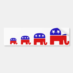 Adesivo Para Carro Logotipo republicano