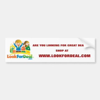 Adesivo Para Carro LookForDeal-BumperSticker