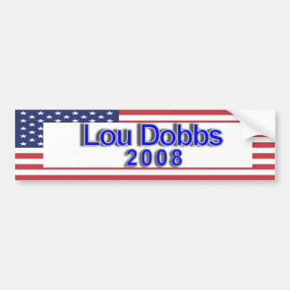 Adesivo Para Carro Lou Dobbs 2008