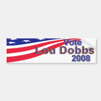 Adesivo Para Carro Lou Dobbs 2008