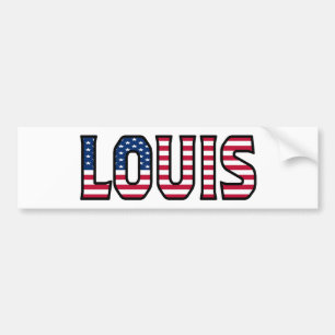 Adesivo Para Carro Louis Name Vorname USA Aufkleber Sticker Auto