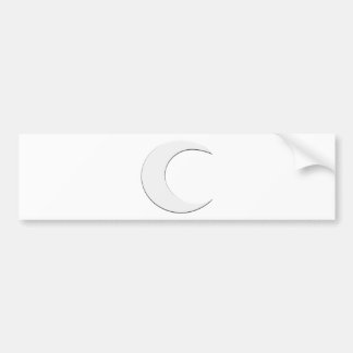 Adesivo Para Carro Lua crescente
