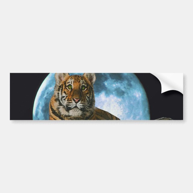 ADESIVO PARA CARRO LUA DO TIGRE (Frente)