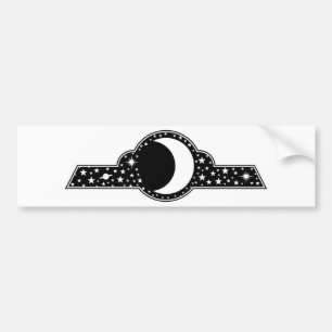 Adesivo Para Carro Lua e estrelas