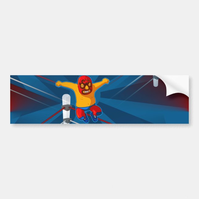 Adesivo Para Carro luchador (Frente)