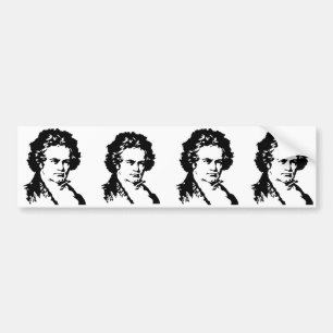 Adesivo Para Carro Ludwig van Beethoven