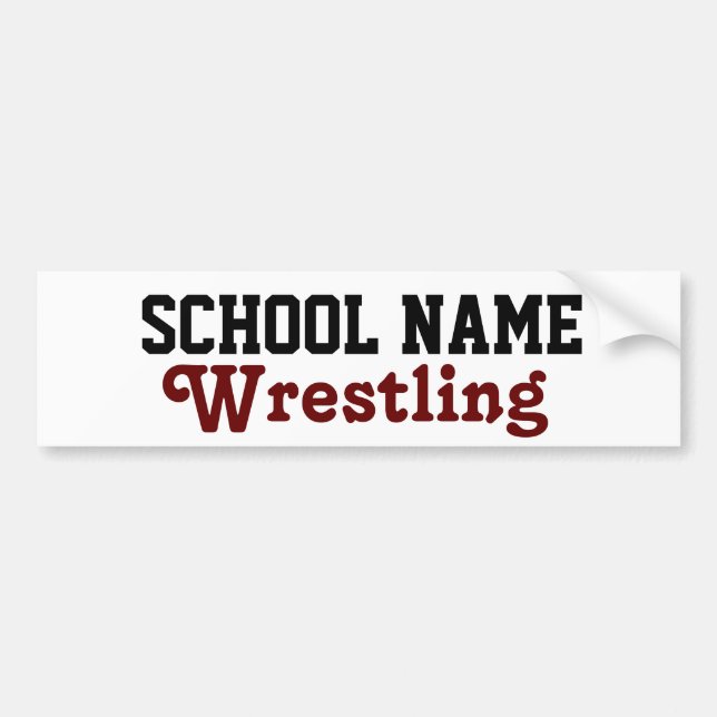 Adesivo Para Carro Luta - Crie Seu Espírito Escolar (Frente)