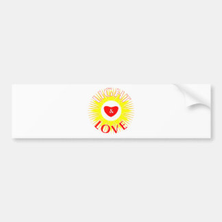 Adesivo Para Carro Luz & amor