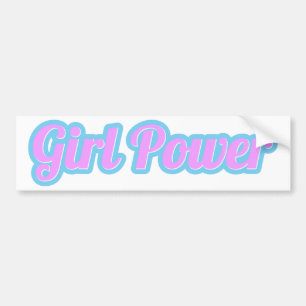 Adesivo Para Carro Luz de poder da menina - rosa e luz - azul