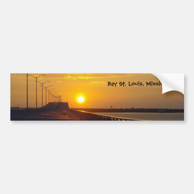 Adesivo Para Carro Luz, MS Bumper Sticker (Frente)