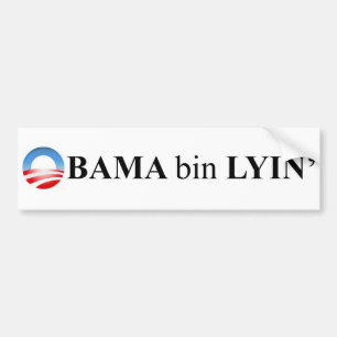Adesivo Para Carro Lyin da caixa de Obama