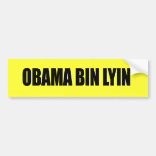 Adesivo Para Carro Lyin da caixa de Obama