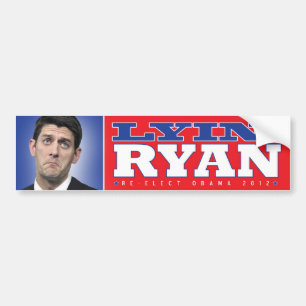 Adesivo Para Carro Lyin Paul Ryan Bumpersticker