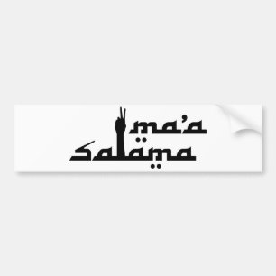 Adesivo Para Carro Ma'a Salama
