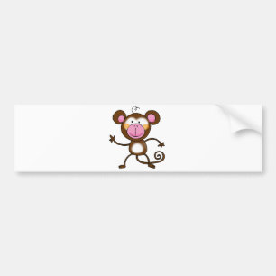 Adesivo Para Carro Macaco insolente