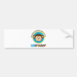 Adesivo Para Carro Macaco pequeno que vai ser um big brother