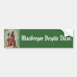 Adesivo Para Carro MacGregor apesar deles! Autocolantes no vidro