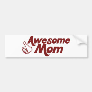 Adesivo Para Carro Mãe incrível para Dia de as mães